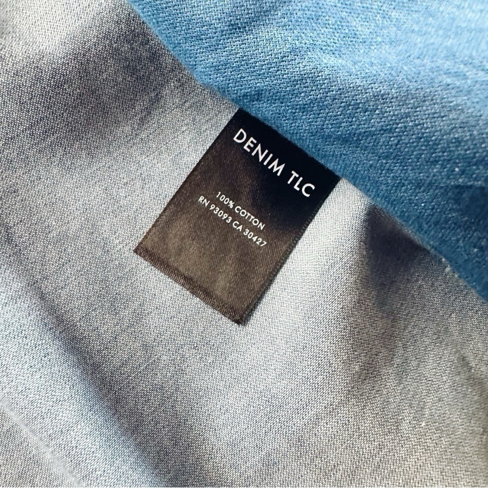 NEW Nic + Zoe Denim Femme Trench Coat - Picture 10 of 11